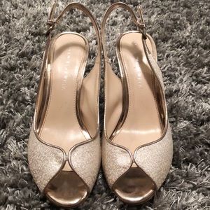 Gold heels